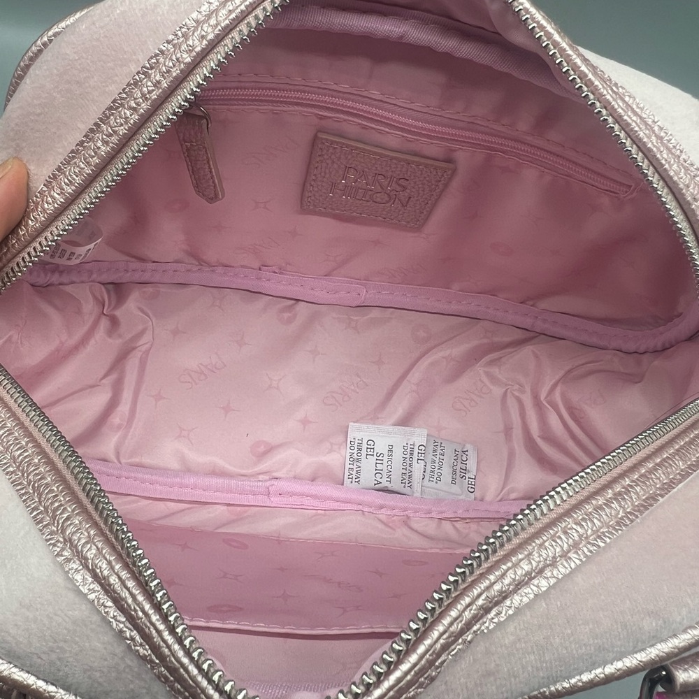 Paris Hilton crest bowler bag purse - Picture 11 of 12